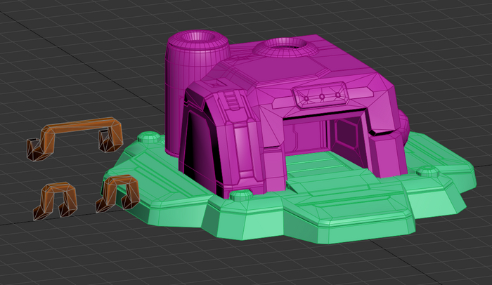 готовый корпус с подставкой