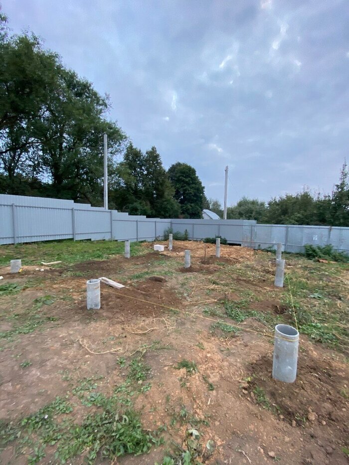 Ставим сваи