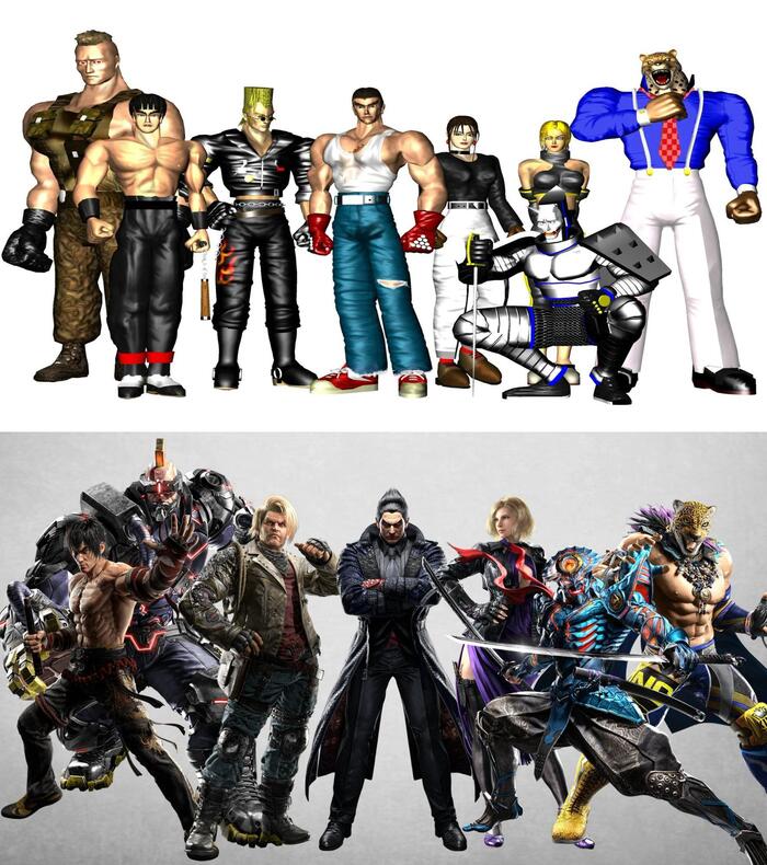 Tekken(1994) - Tekken 8(2024) Tekken, , -, 