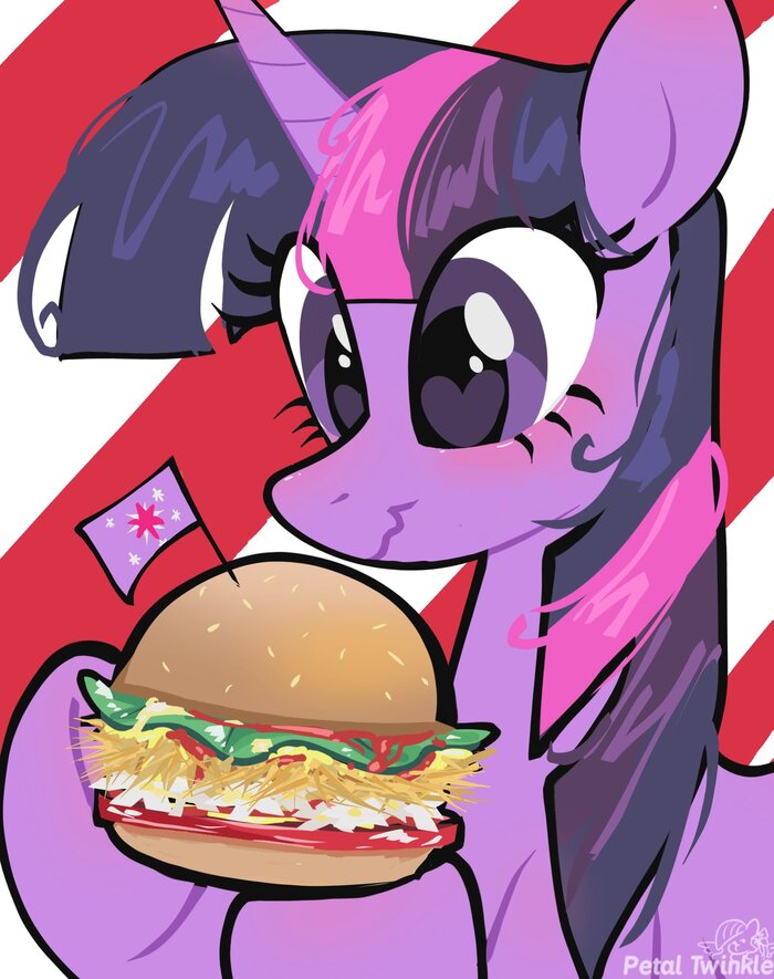 Burga! My Little Pony, Ponyart, Twilight Sparkle, 