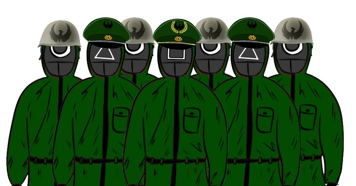 Игра в кальмарах в реальности САФ | Пикабу