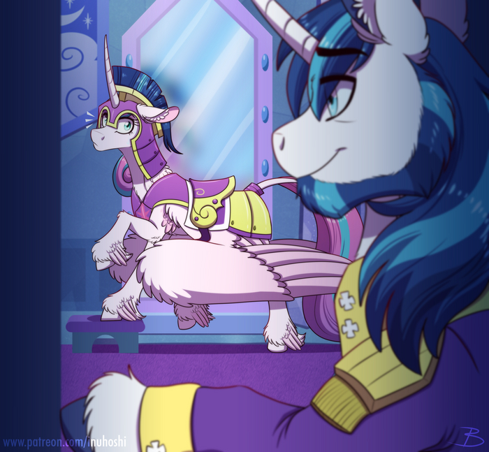  My Little Pony, Shining Armor, Flurry Heart, Inuhoshi-to-darkpen