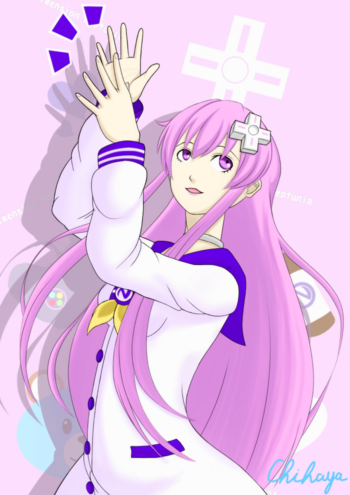 Nepgear Anime Art, Hyperdimension Neptunia, Neptunia, Nepgear