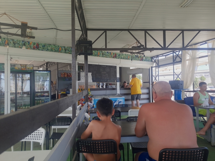 Очень добрые и приятные работники кафе у аквапарка. Цены московские, пицца 🍕 вкусно, кофе зачёт!