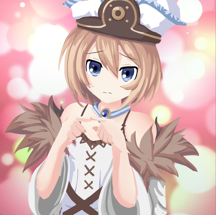 Blanc Anime Art, Hyperdimension Neptunia, Neptunia, Blanc