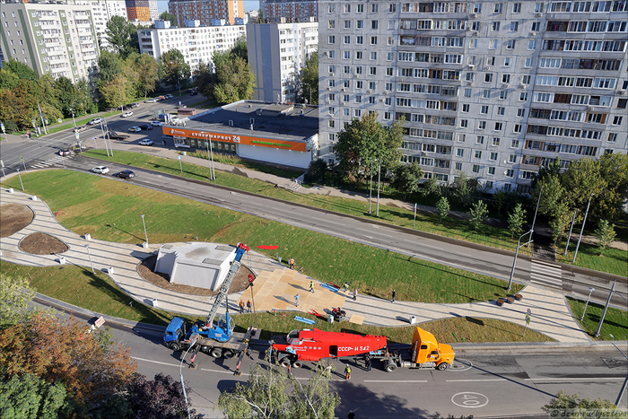 Самолёт Ан-2 установили в Москве Самолет, Авиация, Москва, Ан-2, Памятник, Техника, Познавательно, Интересное, Длиннопост, События, Полярники, СССР