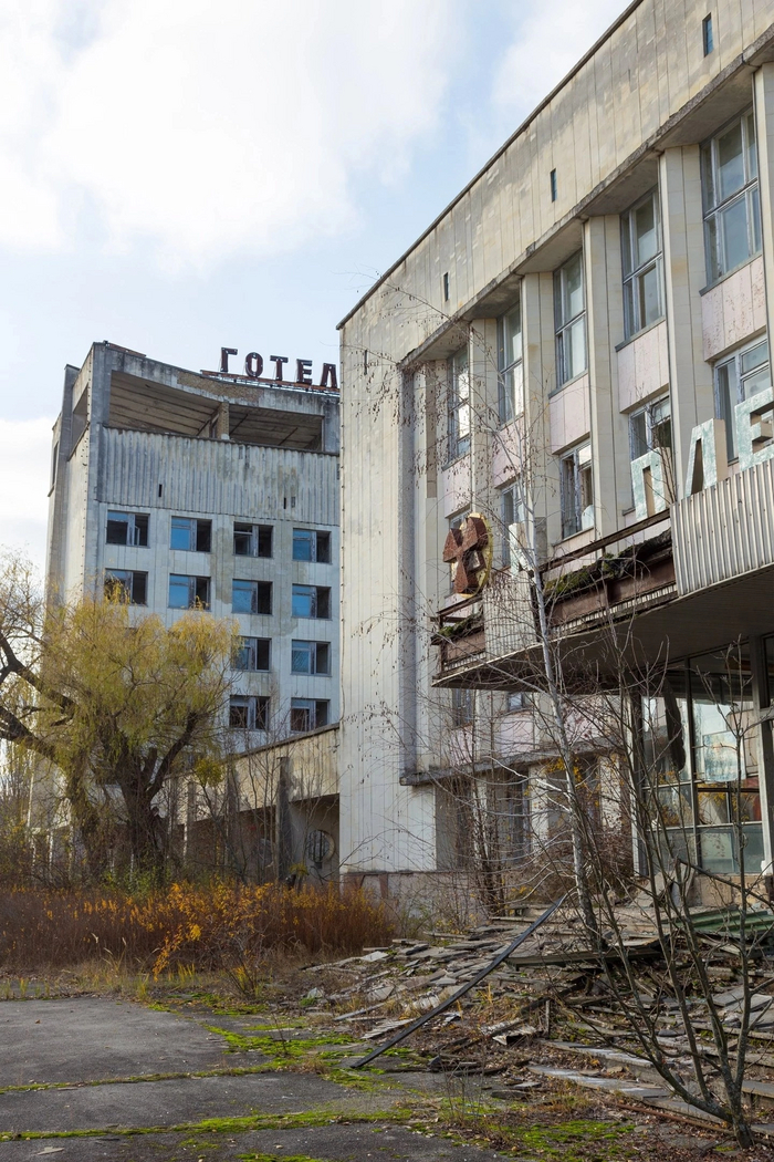 Гостиница "Полесье" и припятский горисполком