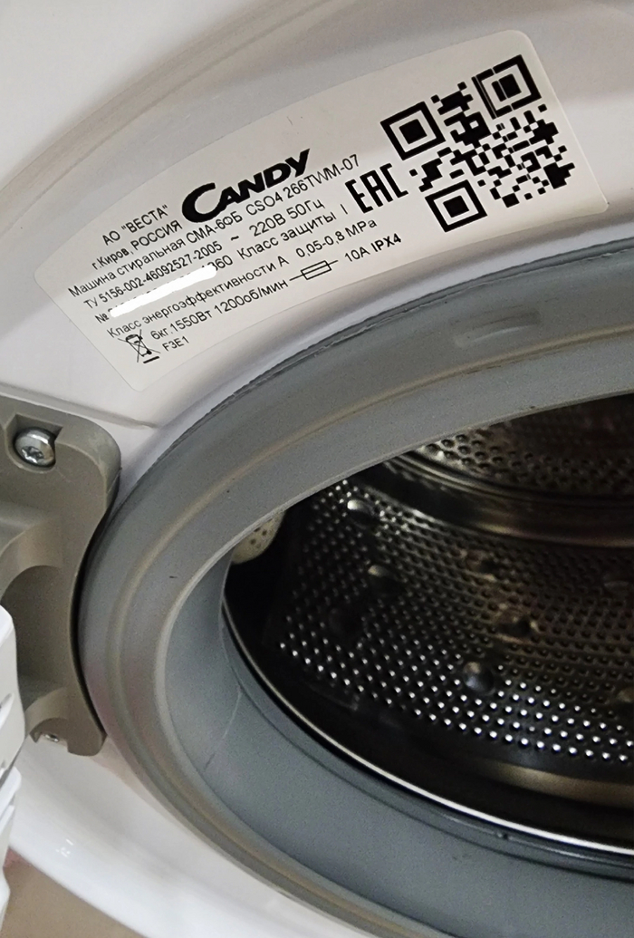 Ремонт и обслуживание стиральных машин Candy