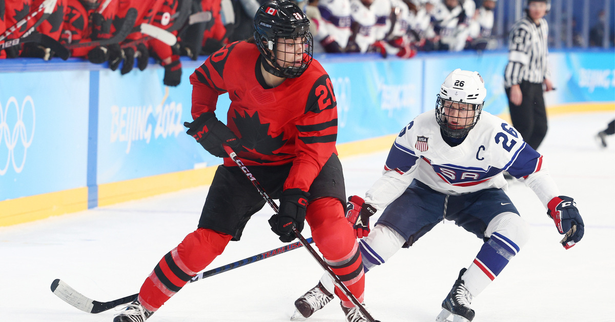 На сколько побед больше одержала сборная канады. Мари Филип Пулен Канада. Хоккеистка Мари Филип Пулен. Мари-Филип Пулен хоккей фото.