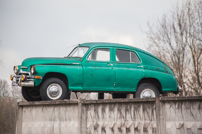 Калкуны. ГАЗ М20 Победа и Opel Kapitan