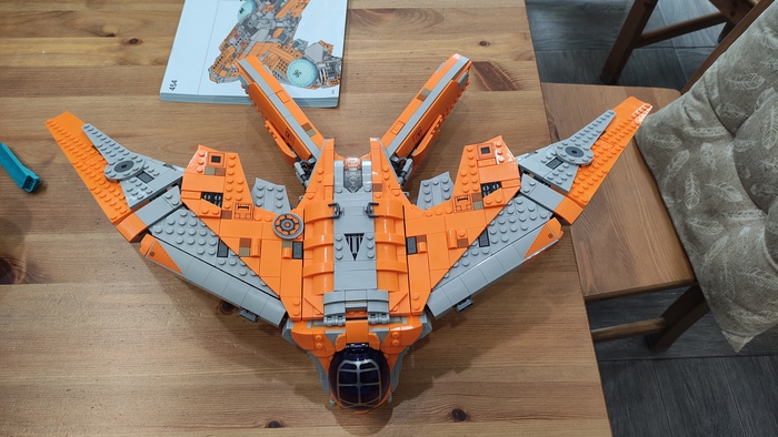 Тринадцатый шаг. Сборка корабля завершена.