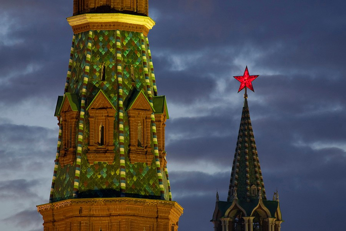 Как устанавливали звезды на башнях Кремля Кремль, Историческое фото, Как это сделано, Длиннопост