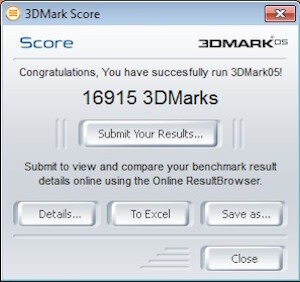 3DMark 2005.