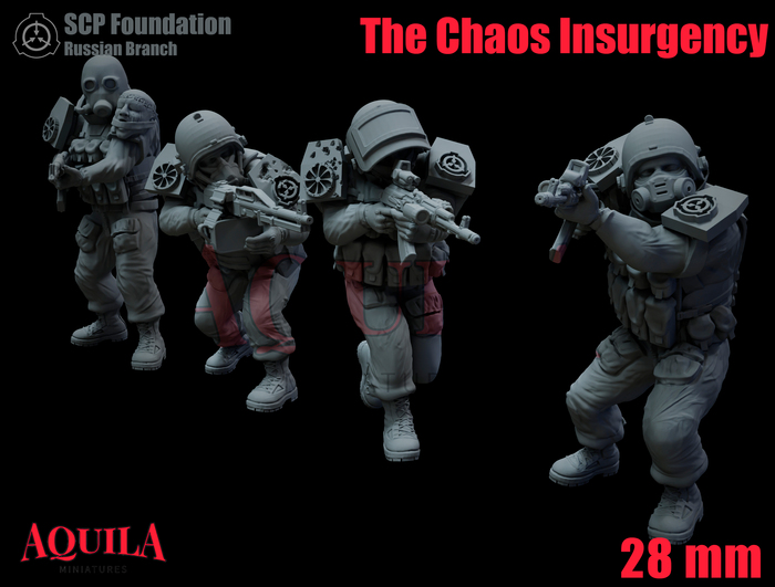 SP -  " " (chaos insurgency) SCP, 28, 3D, Stl, 3D , 3D , 3D , 