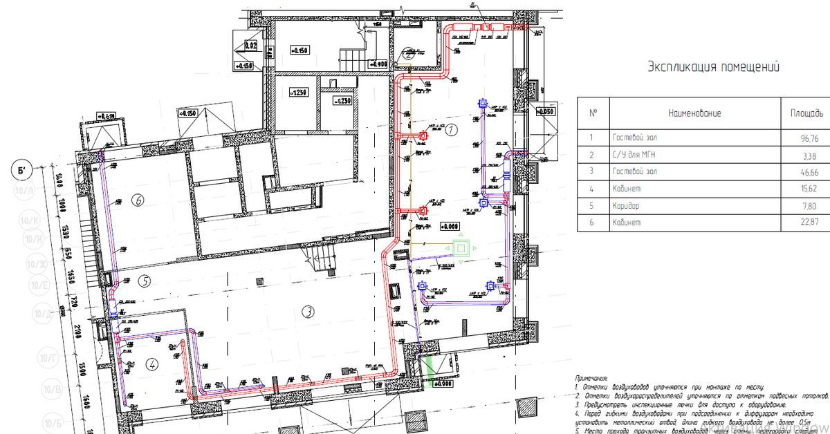 Разработка рабочего проекта по перепланировке и переустройству нежилого ...