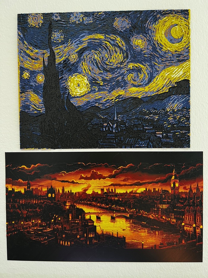 Картина с Лондоном особенно нравится. Красота же!