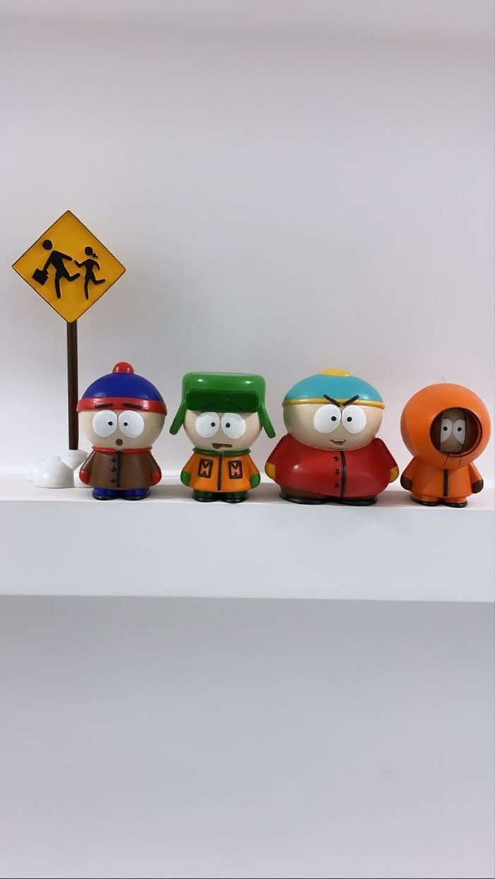 #Miniature #South_Park #Cartman #Kenny #Kyle #Stan  , 3D , 3D , , South Park, 
