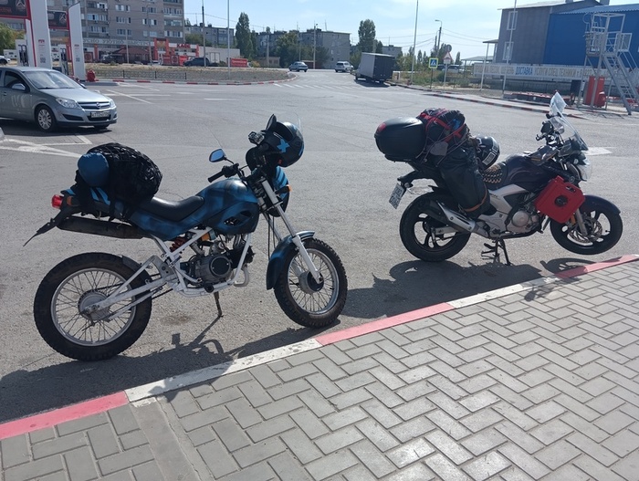 На заправочке