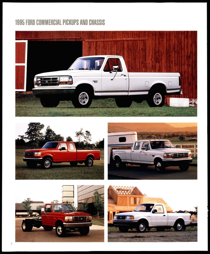  Ford Pickups & Chassis  1995  , , , , Ford