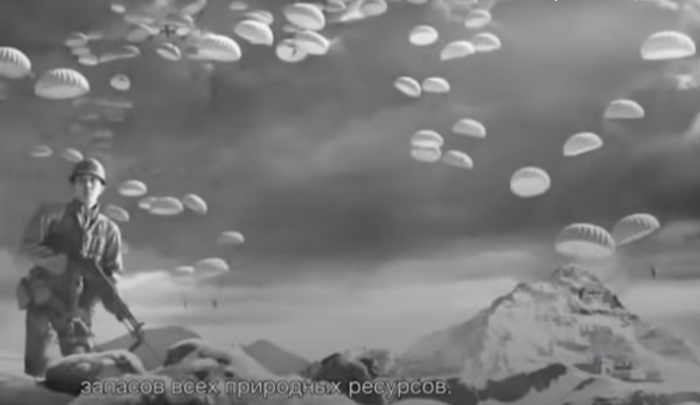 FALLOUT 4 видеоролик - высадка войск Китая на территорию США