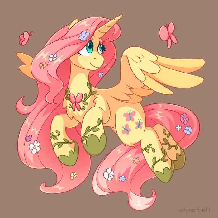  My Little Pony, Fluttershy, Ponyart, 