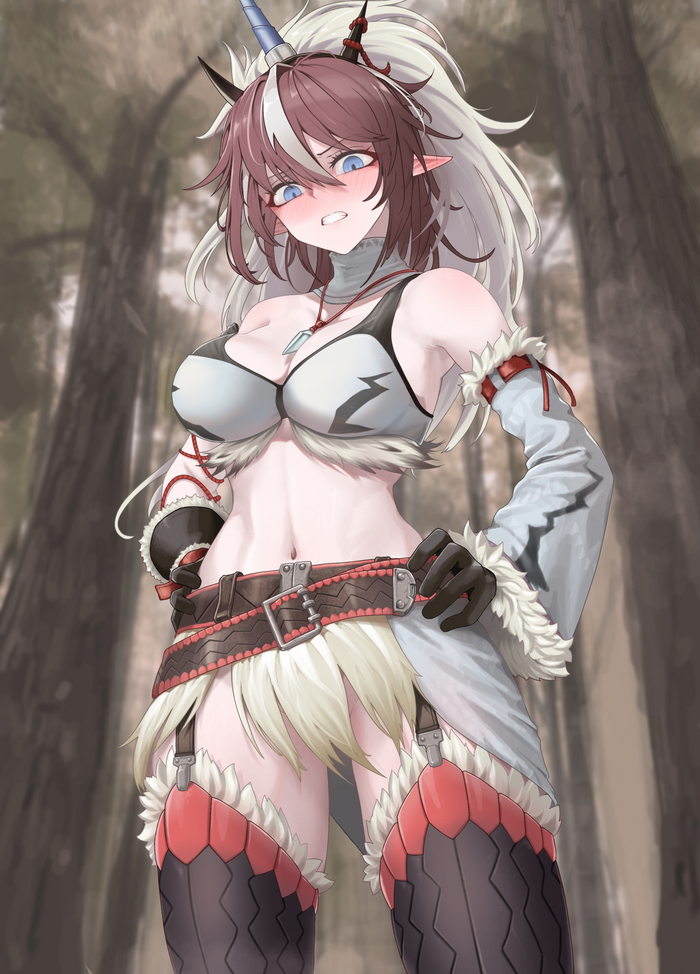 Kirin R Yato Anime Art, , Arknights, Kirin R Yato, 