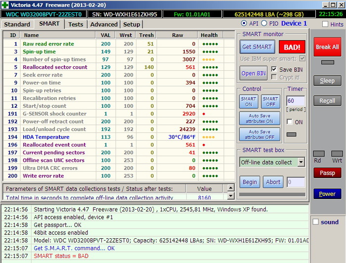 Очистка G-листа. 5, 196, 197 параметр превращается в 0.