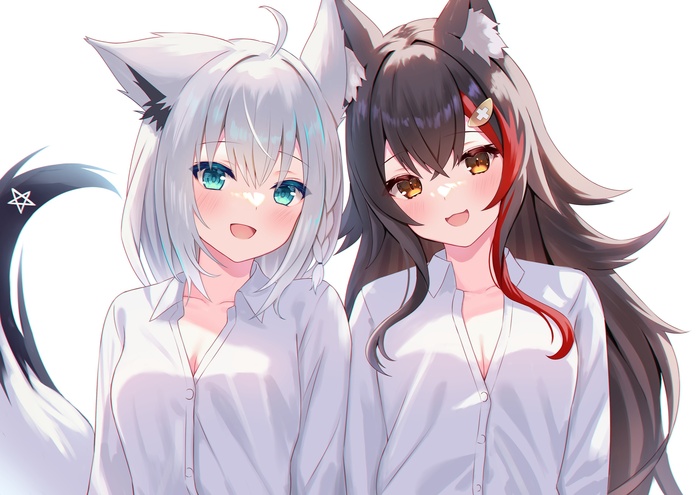 Mio and Fubuki
