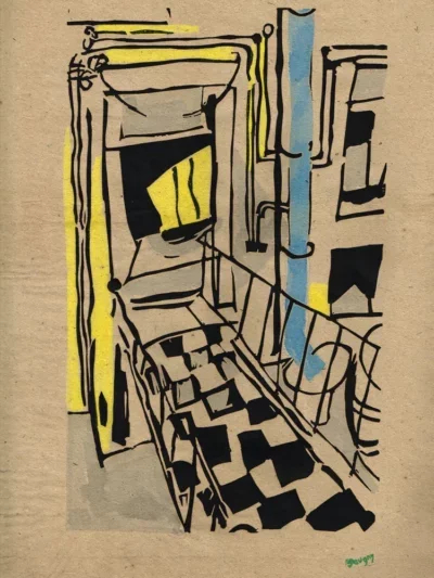 Иван Пуни - Картина “Воздушный Мост”