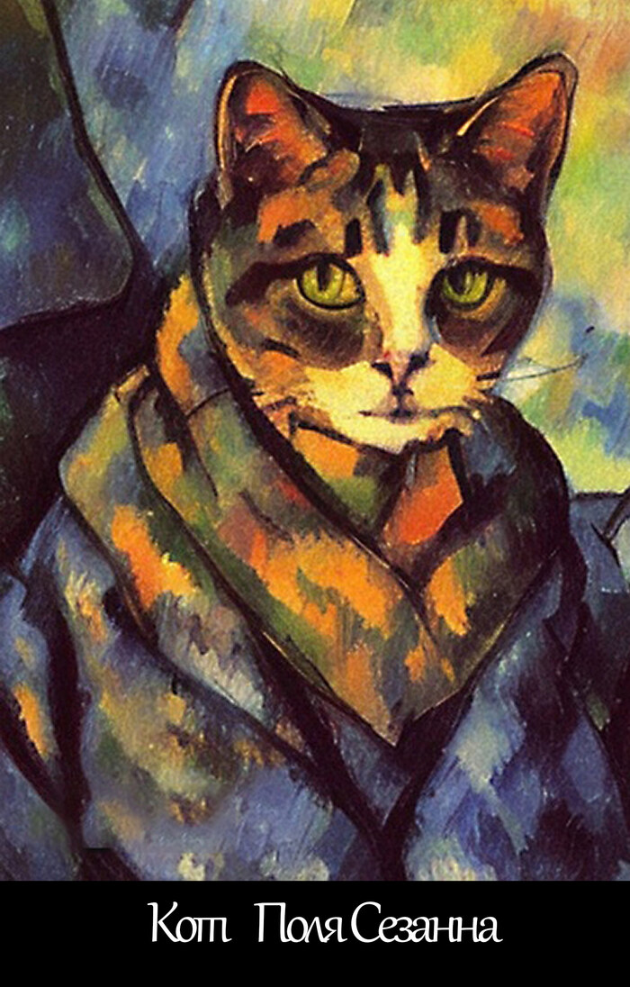 Кот художника | Пикабу