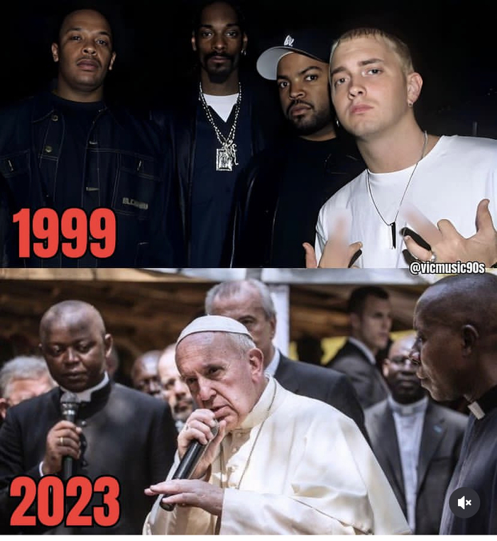 Молодой папа Старое фото, Папа Римский, Eminem