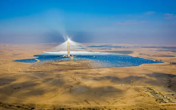 Израиль объявил тендер на строительство пятой солнечной электростанции в пустыне Негев Израиль, Солнечная энергия, Возобновляемая энергия, Энергетика, Длиннопост