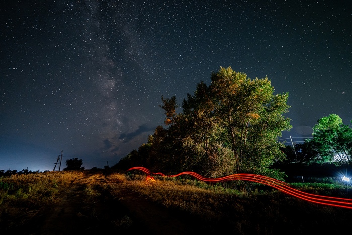 Звёздный сентябрь Nikon, Пейзаж, Фотография, Казахстан, Млечный путь, Астрофото, Длиннопост