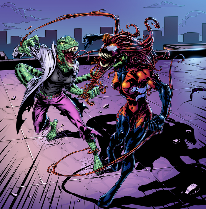   (  )     .    Lizard, Original Character, She-venom, , Marvel