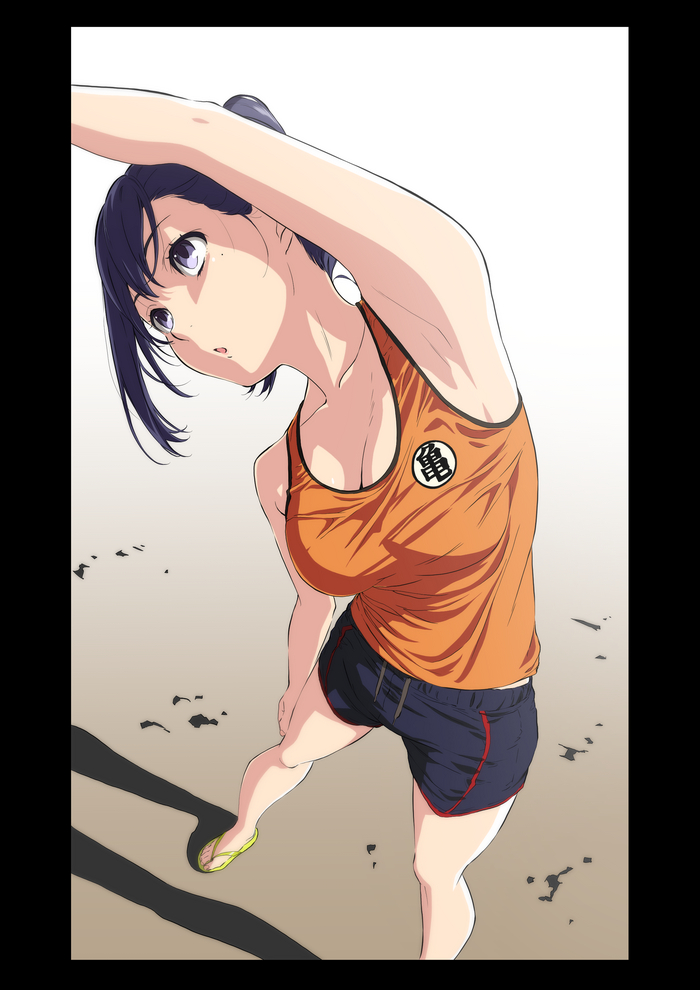  , Anime Art, Original Character, Kakitama, 