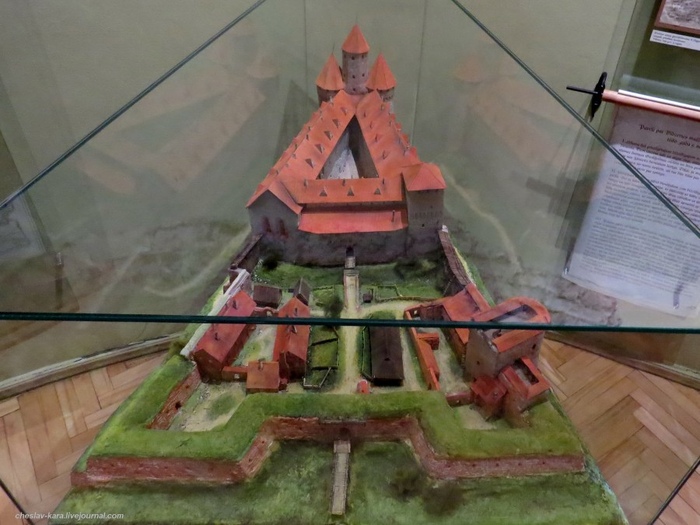 Модель замка в г. Кокнесе