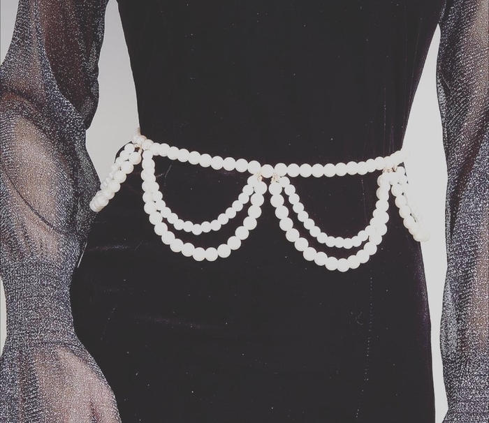 Пояс из бусин ручной работы