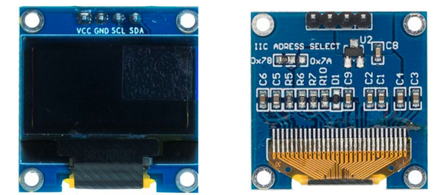      LC75421M + 0.96 I2C 128X64 OLED (Arduino) Arduino, , , , , 