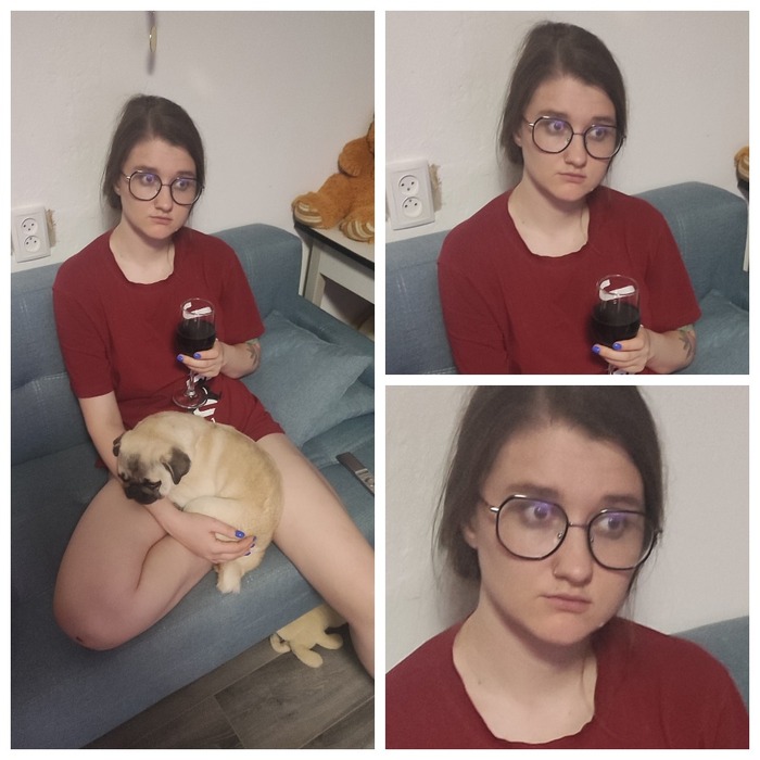 Когда поняла, что в ближайшие 10-15 лет тебе придется выгуливать собаку каждый день