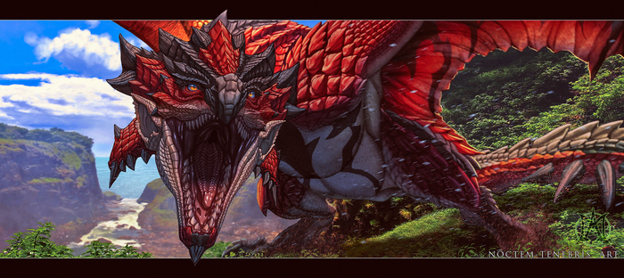   , , Monster Hunter, Capcom,  , , Rathalos, Gallivant_crow