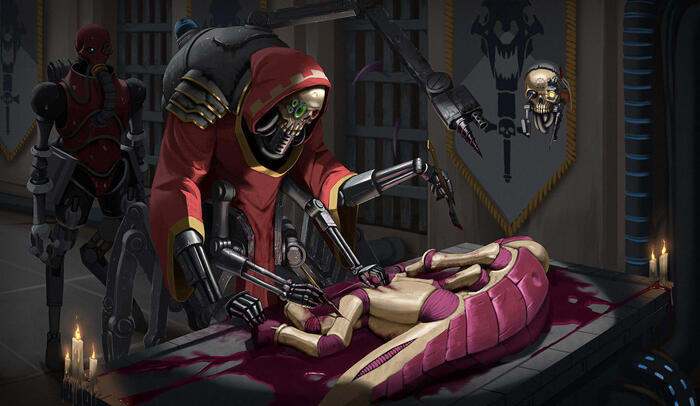 Magos Xenologist Vetter Draykuvo (Commission) by Boris Tsui