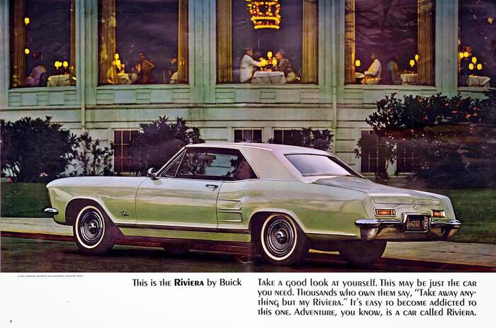 60 лет Buick Riviera. Построить нечто среднее между Ferrari и Rolls-Royce? Почему бы и нет! Авто, Статья, Двигатель, Новости, Техника, Тюнинг, История (наука), Buick, Длиннопост