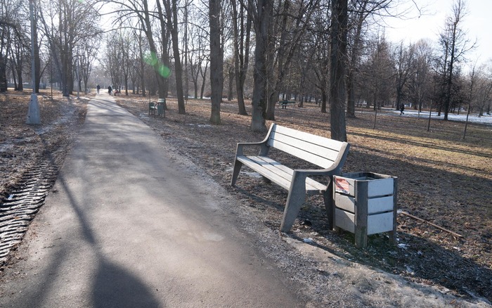 До благоустройства