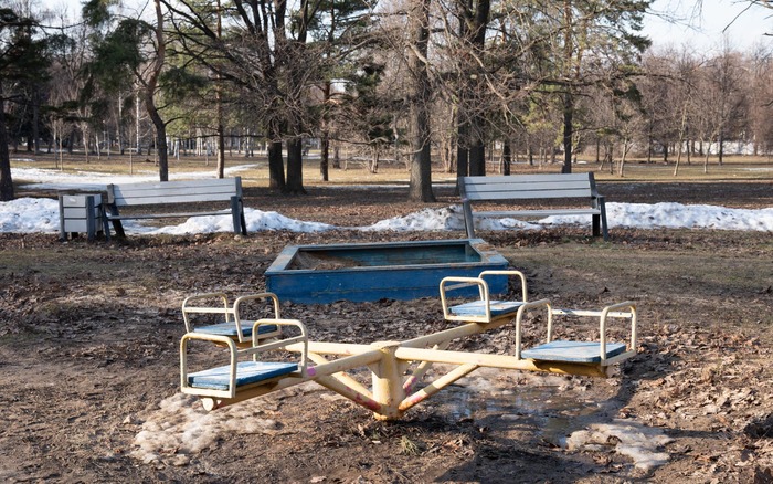 До благоустройства