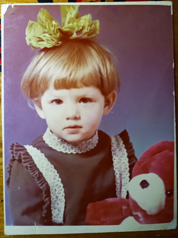 Это единственное моё детское фото | Пикабу
