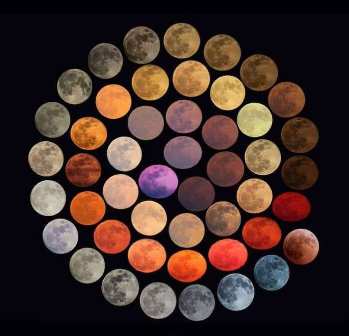 Under a Violet Moon Фотография, Луна, Астрофото, Коллекция, Полнолуние, Ричи Блэкмор