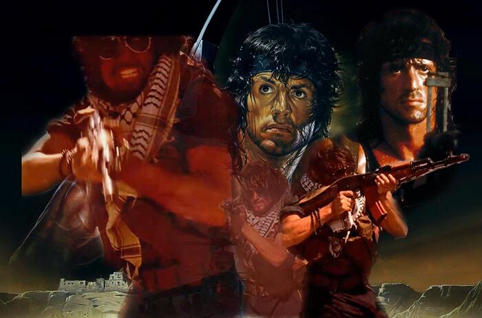 В показаниях Лютаева заметна, если можно так выразиться, рэмбоизация (от имени Рэмбо) облика противника. Рэмбоизацией Лютаев наверняка хотел изобразить, что воевал против непобедимого противника