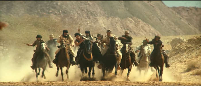 Кадр из х/ф “Рэмбо 3” (1988г.). Афганское конное поло