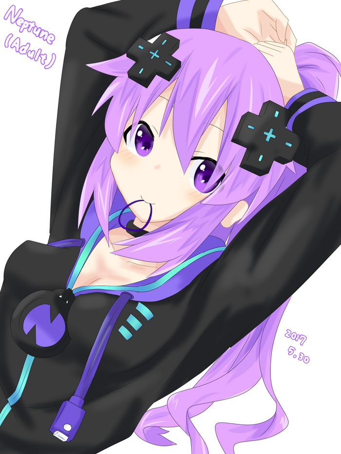 Adult Neptune Anime Art, Hyperdimension Neptunia, Neptunia, Neptune