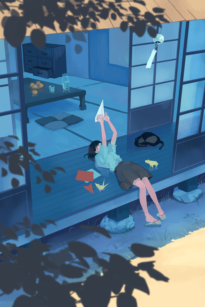 Далёкое летнее небо